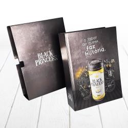 Kit Influencers Caixa Livro Black Princess Personalizada